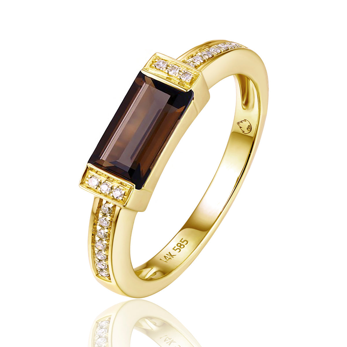 Chic and glamorous Art Deco Ring with a variety of gemstones. Intricate design and luxurious finish.