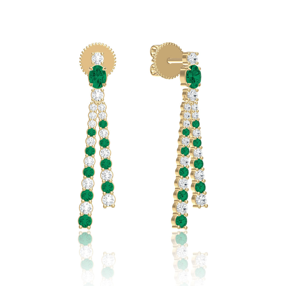 Two Bar Elegance Earring
