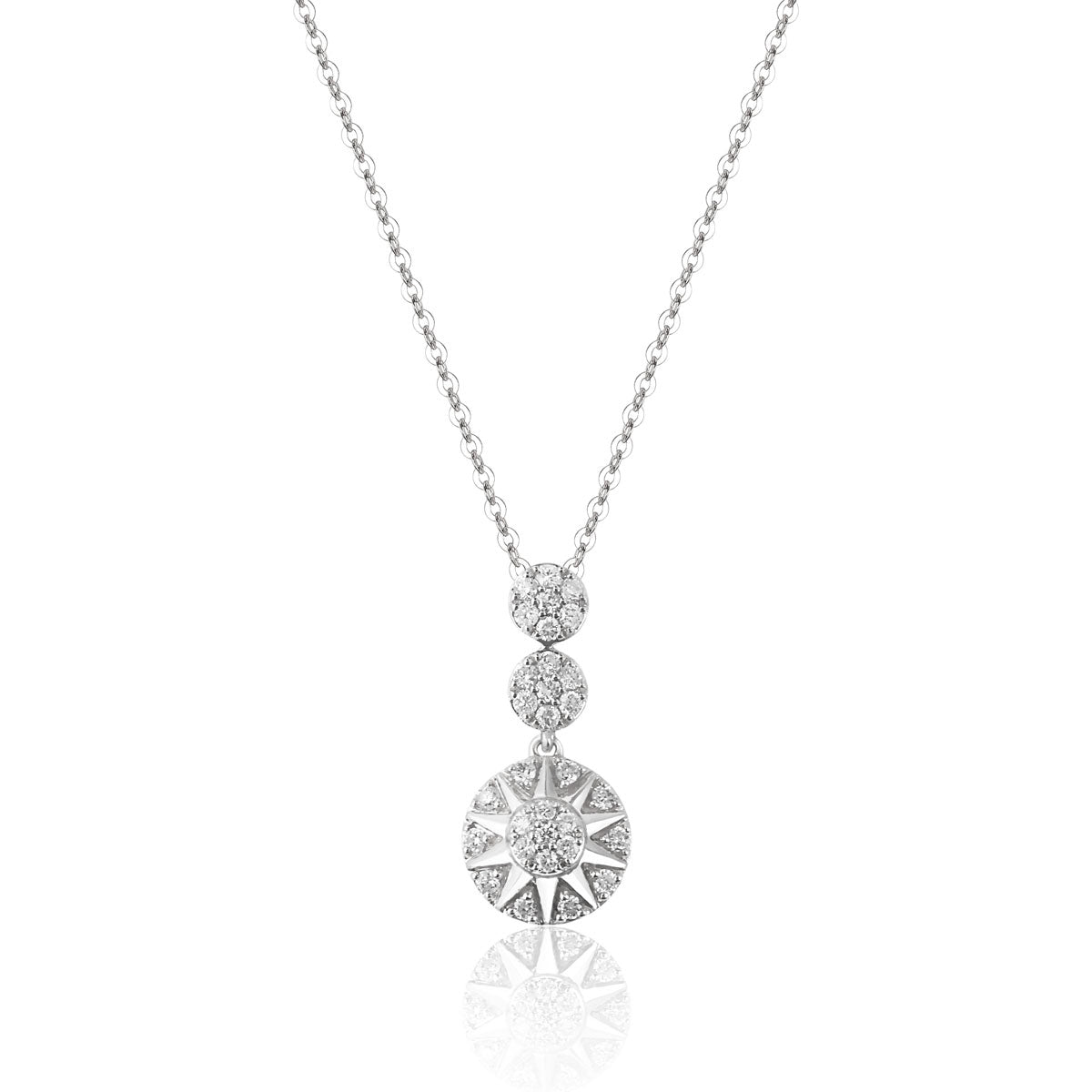 Nova Diamond Drop Necklace