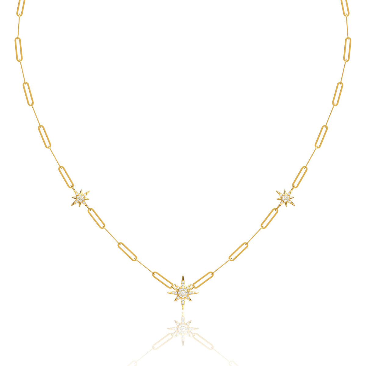 North Star Chain Necklace