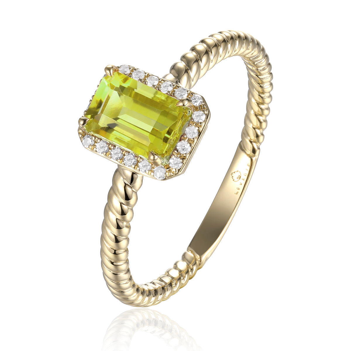 Gold Rope Ring