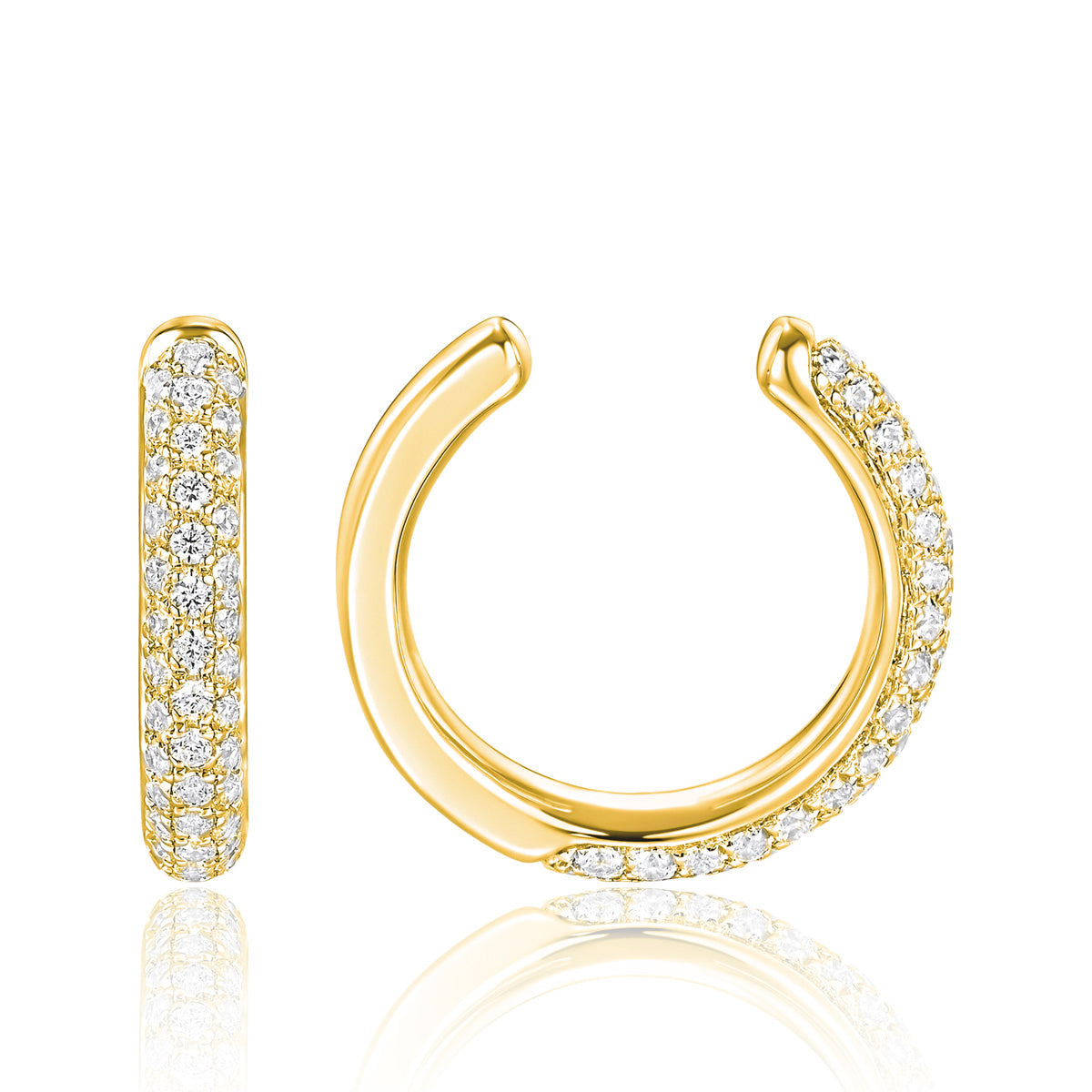 Pave Diamond Ear Cuff