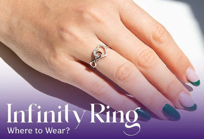 What finger do you wear an infinity ring on?