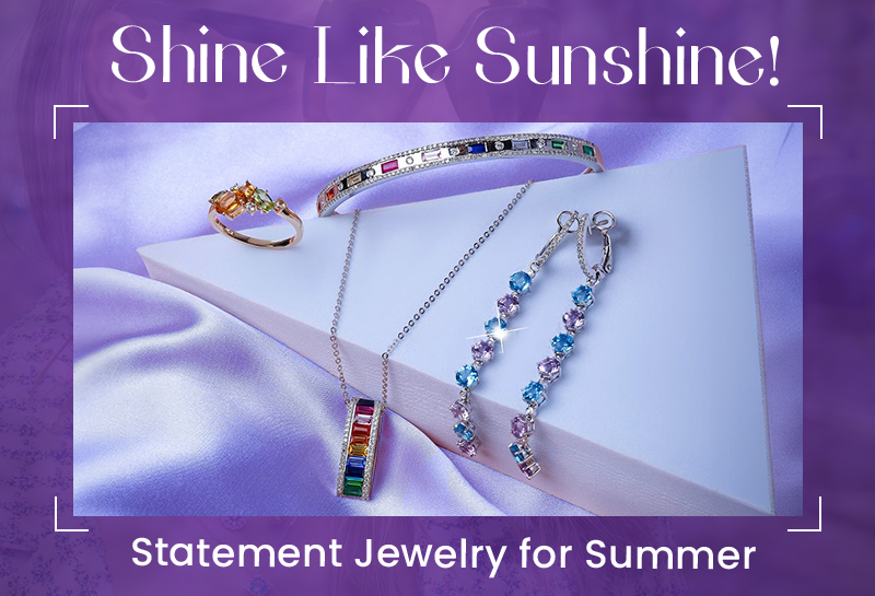 Elevate Your Summer Look: Unleash the Power of Vibrant Statement Jewelry