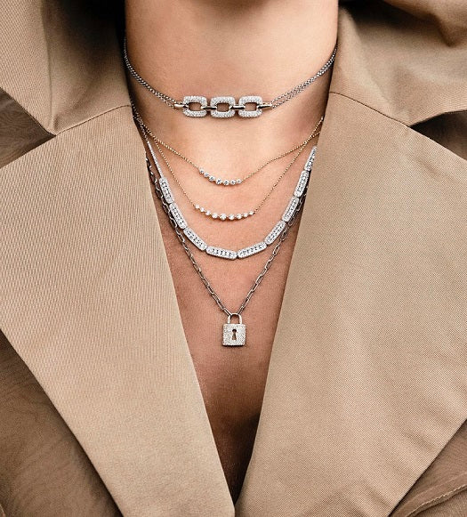 How to layer necklaces like a PRO