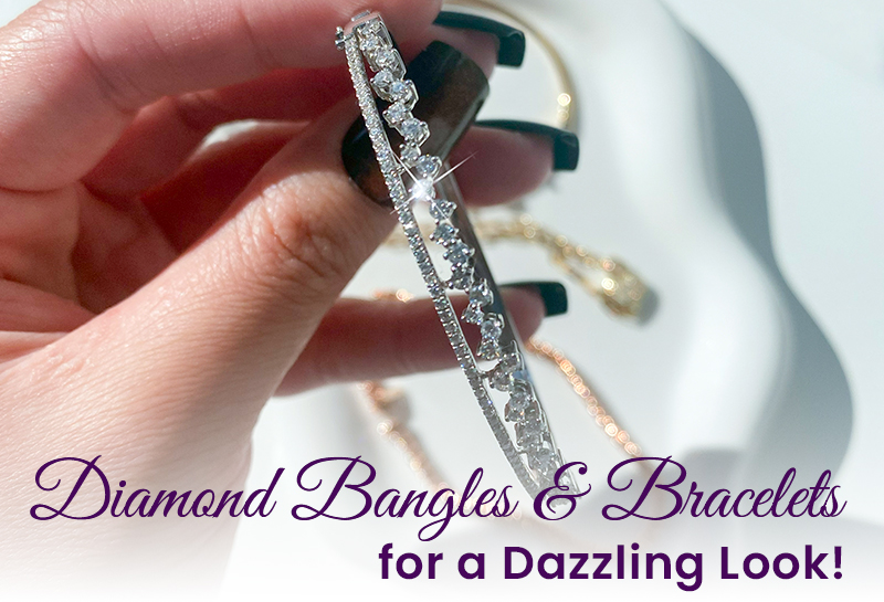 How to select diamond bangles and bracelets