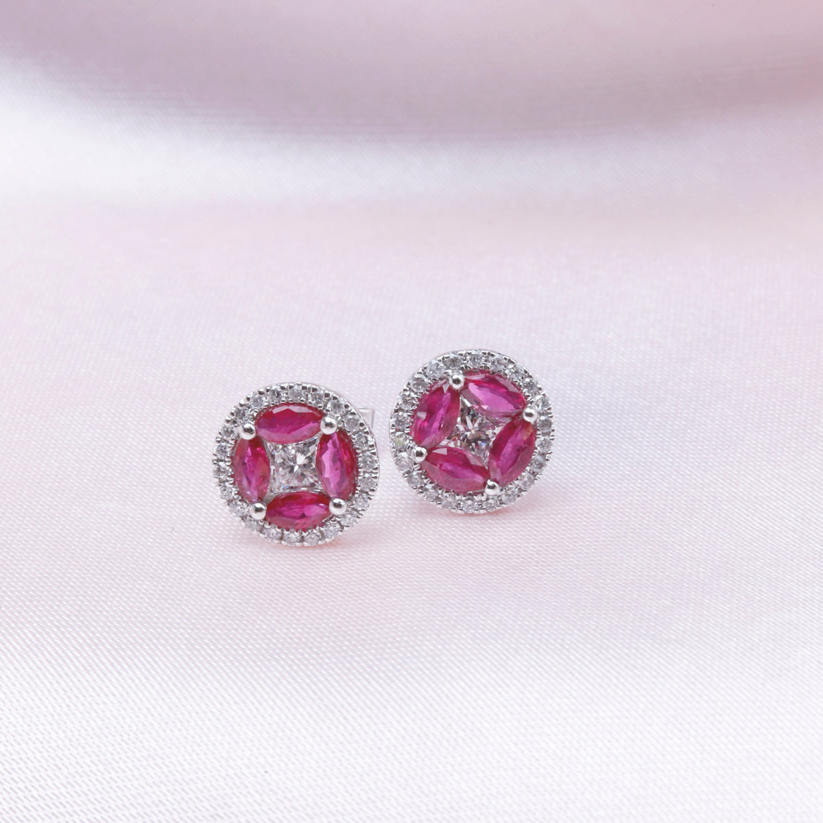Marquise studs