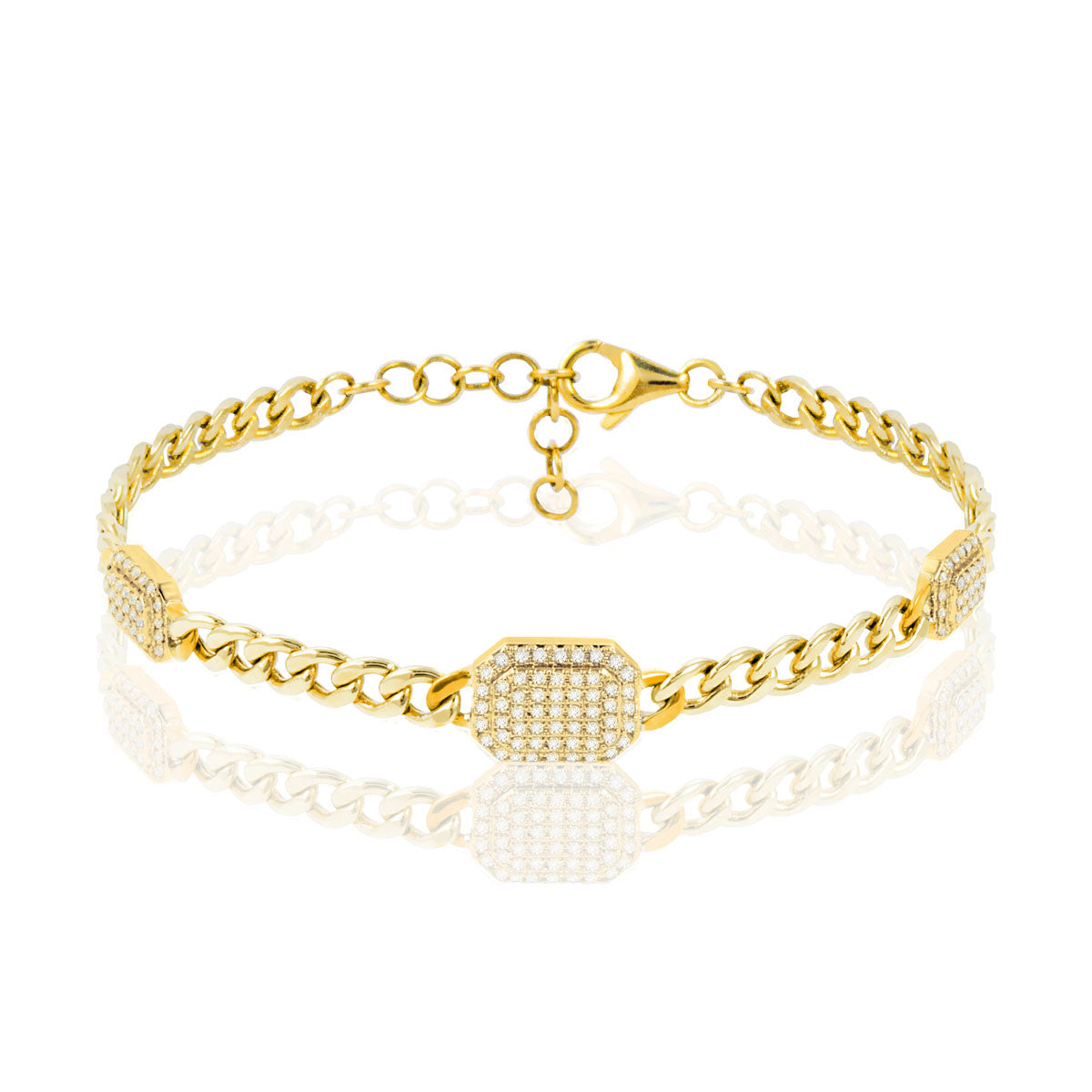 Diamond Link Bracelet