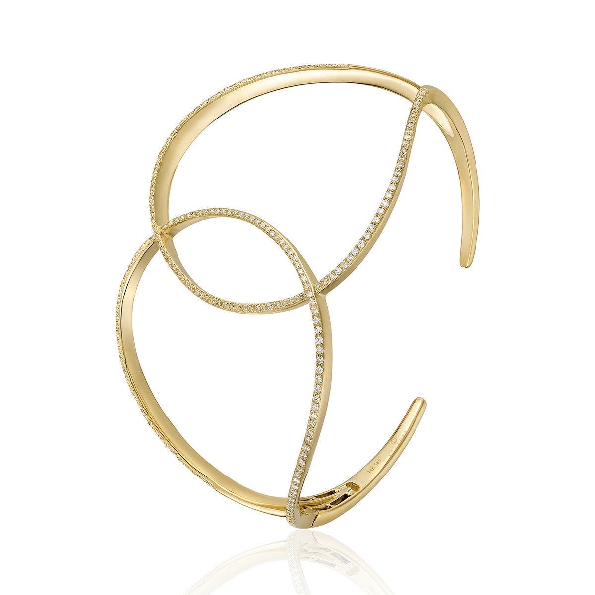 Interlocking Loop Bangle