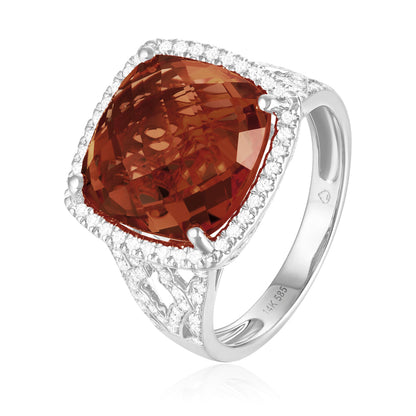 Cushion Cut Classic Statement Ring