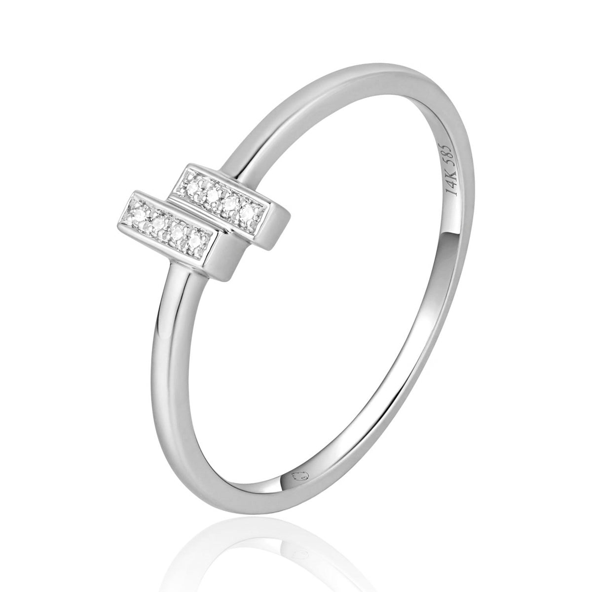 Infinity Stackable Diamond Ring