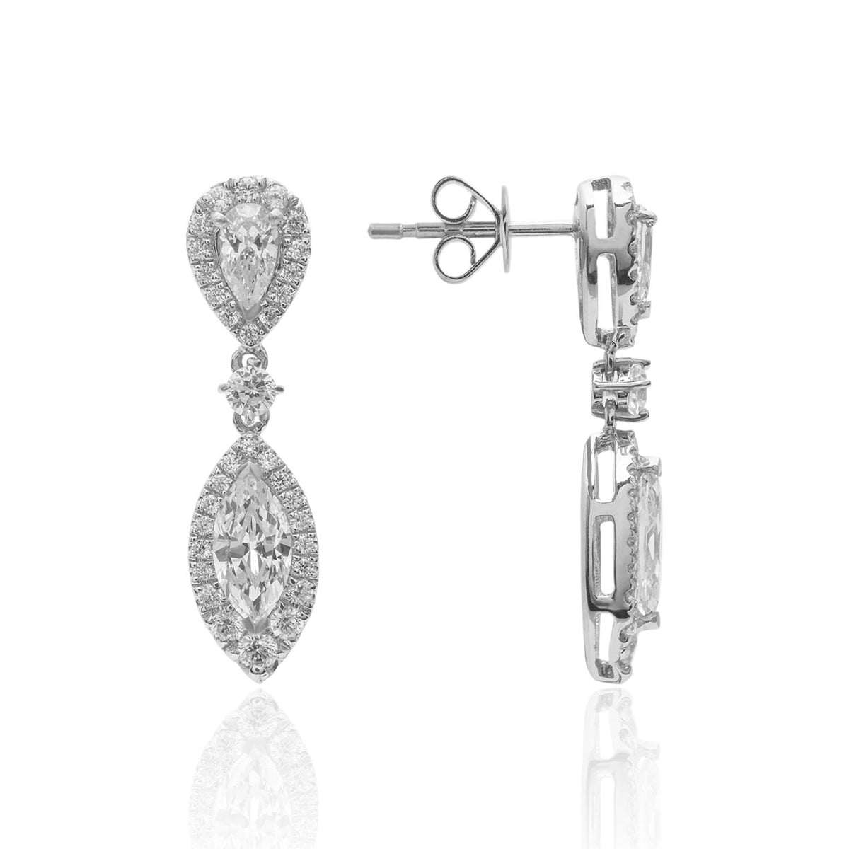 Marquise Drop Earrings