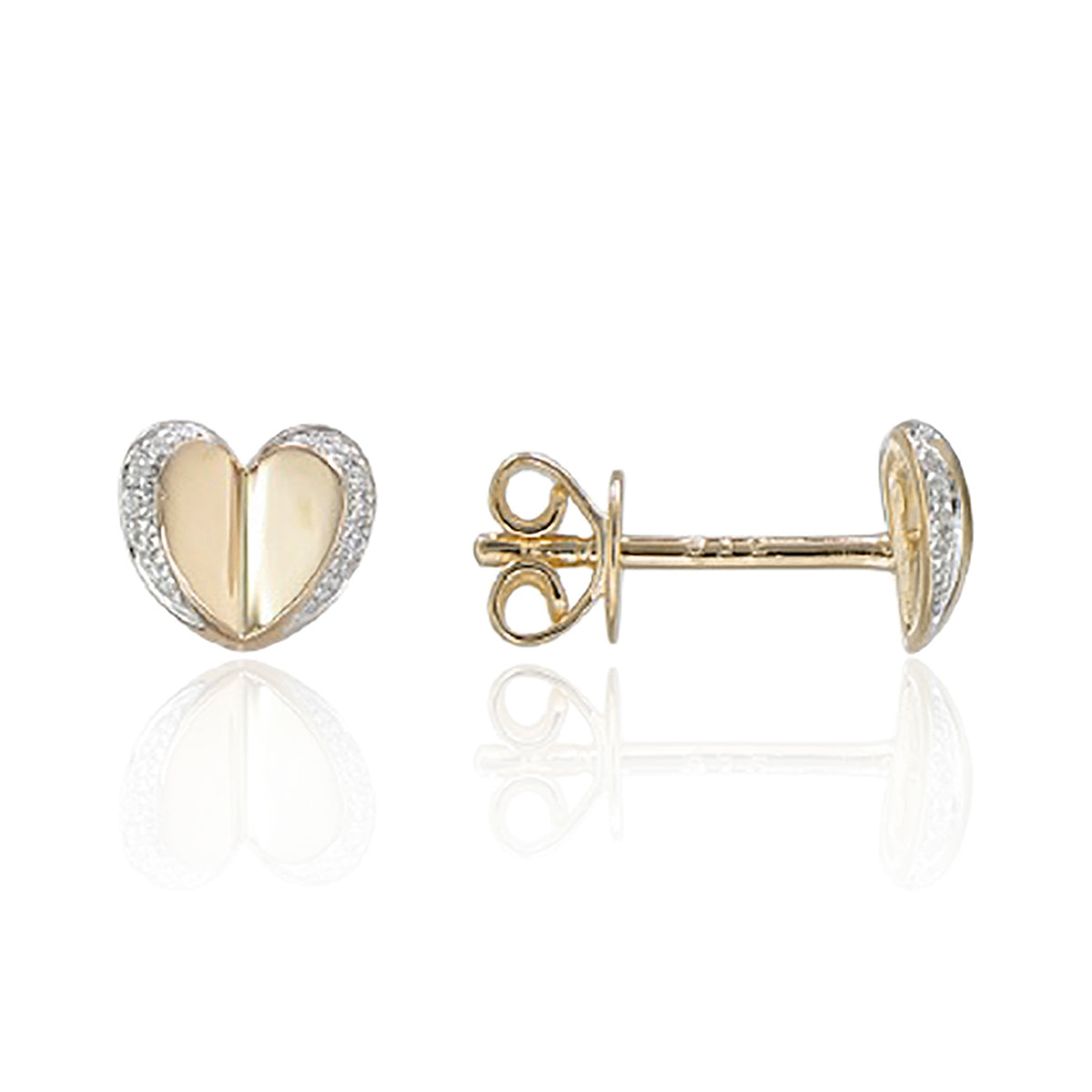 Heart Studs