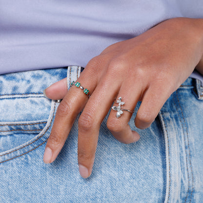 Delicate Butterflies Ring