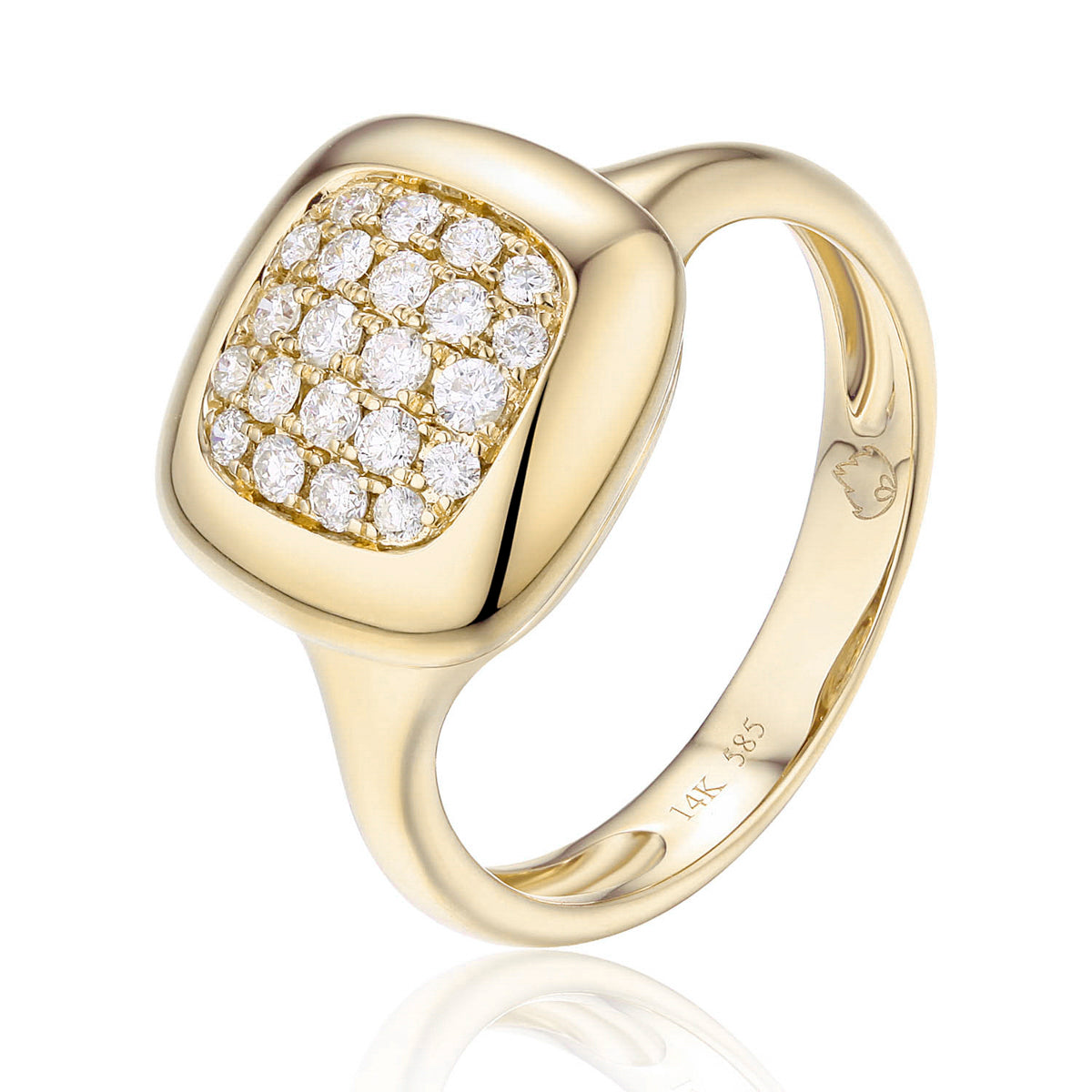 Legend Pave Diamond Ring