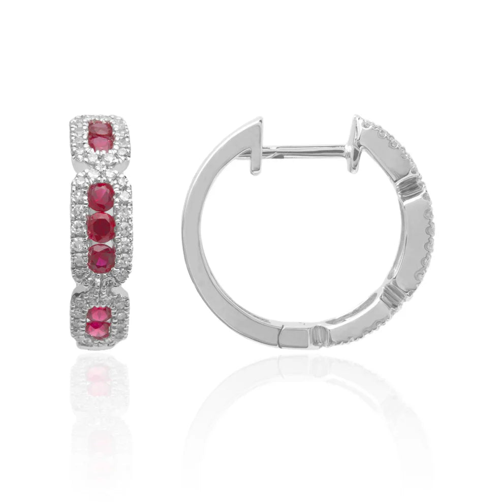 Art Deco hoops exude sophistication, with its intricate details and meticulous craftsmanship. 