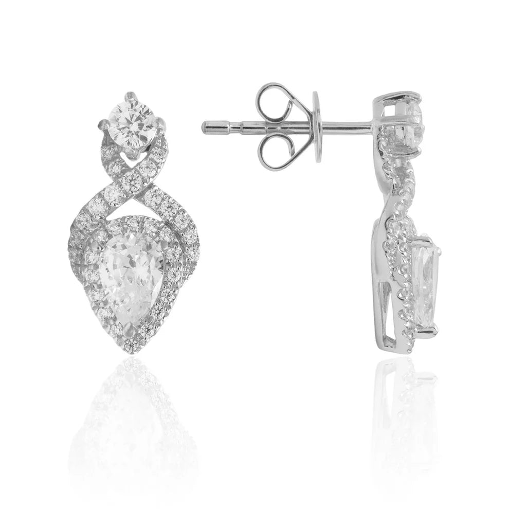 Classy Two Diamond Studs