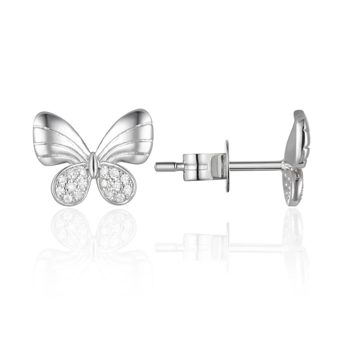 Butterfly Gold Studs