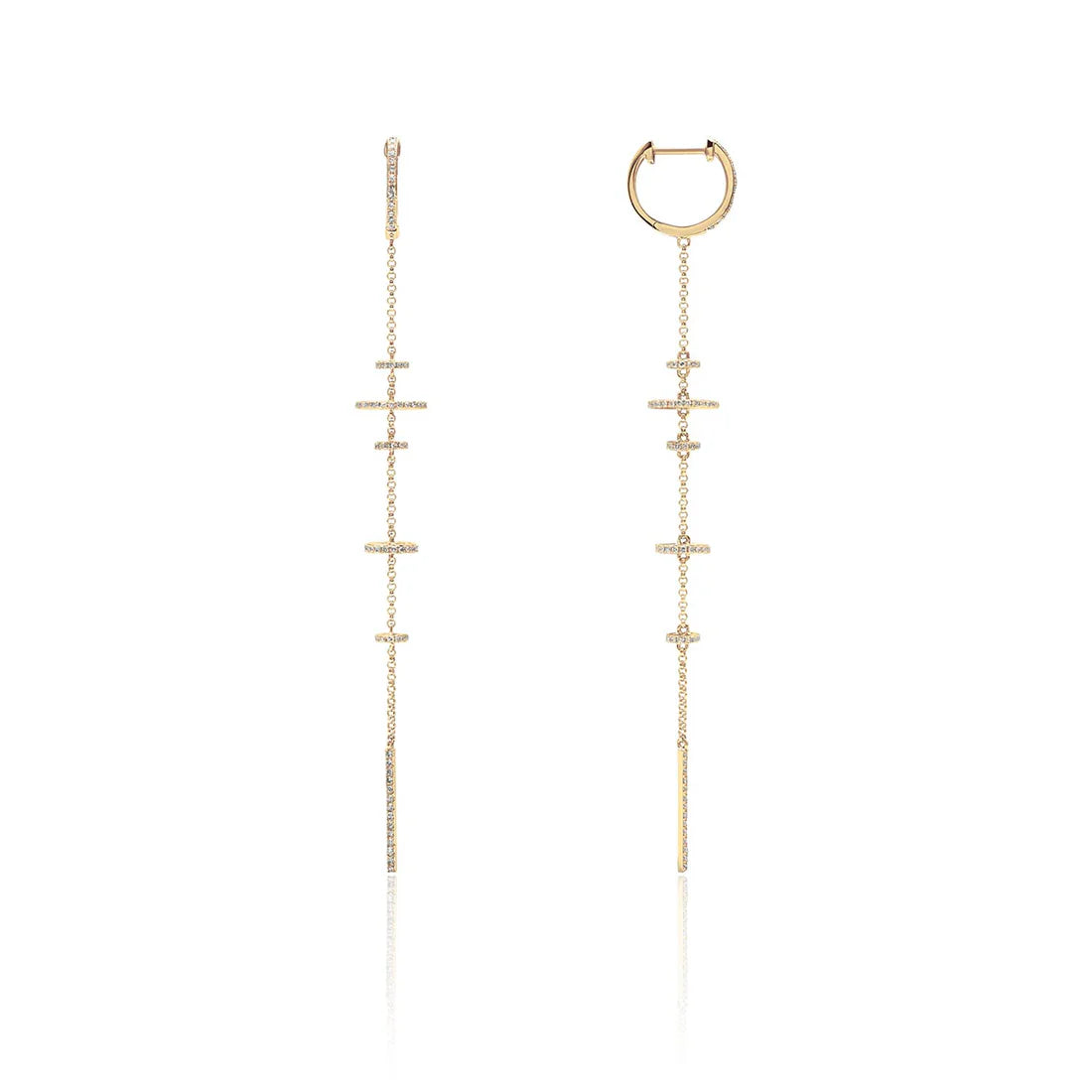 Chain Bar Earrings