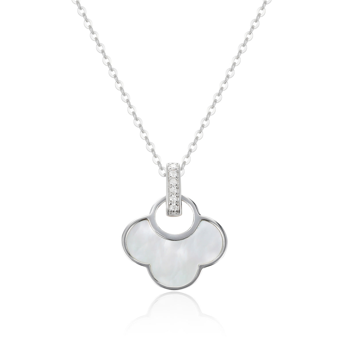 Clover Mother of Pearl Necklace