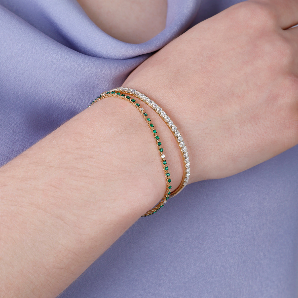 Statement One Tier Bangle