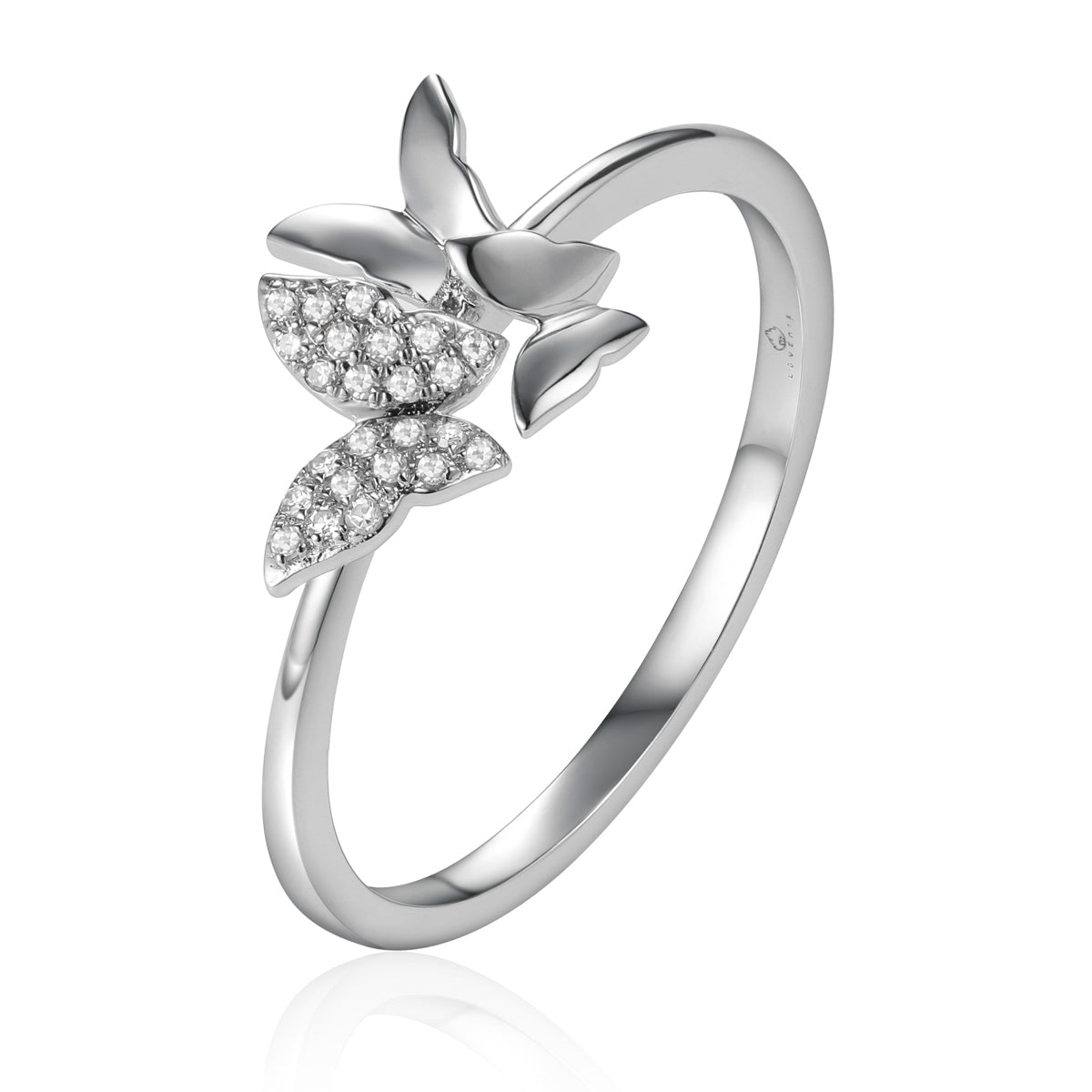 Delicate Butterfly Ring