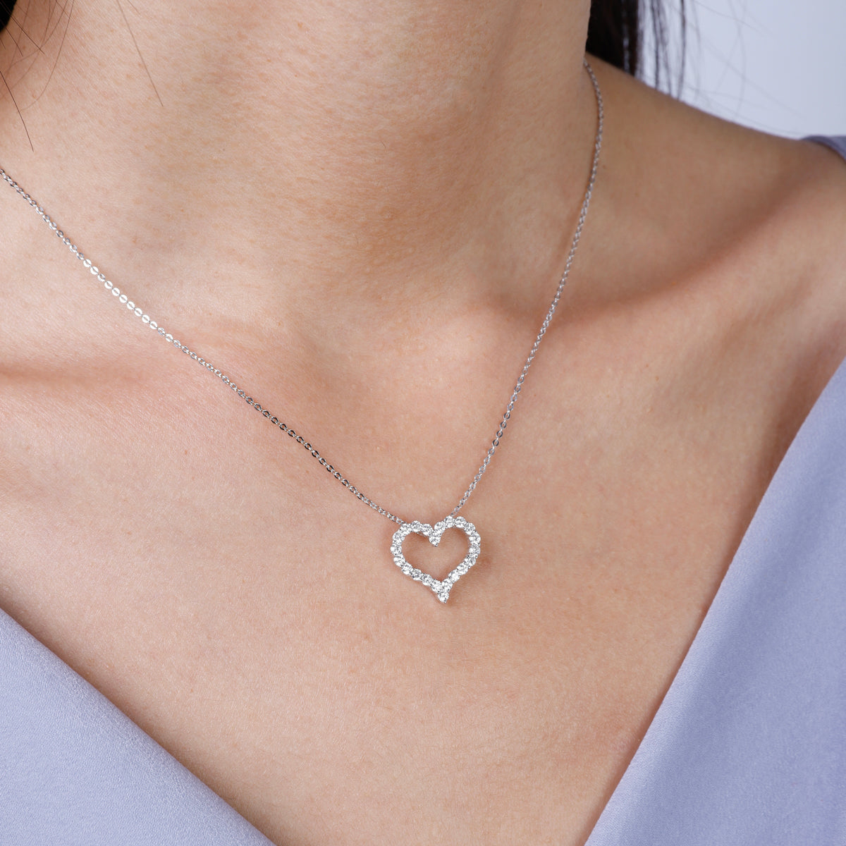 Diamond Heart Necklace