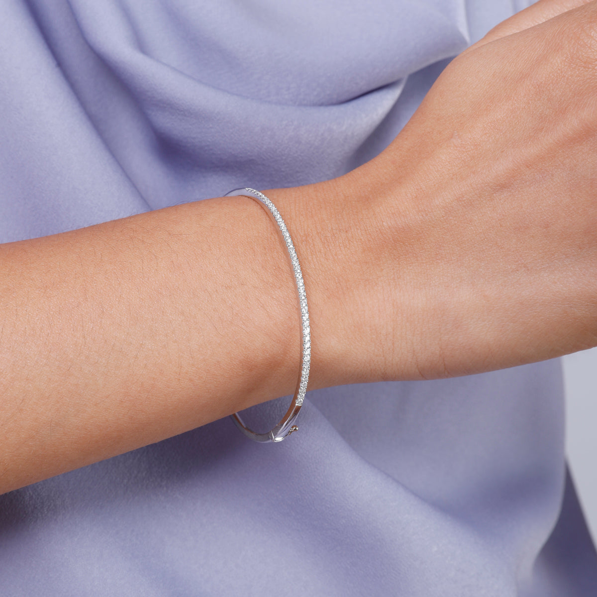 Delicate One Tier Bangle