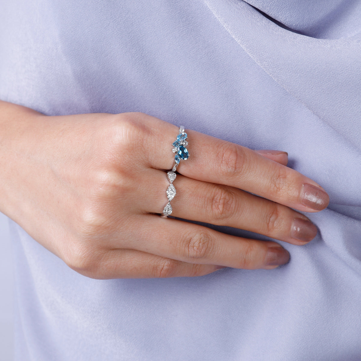 Delecate Semi-Precious Ring