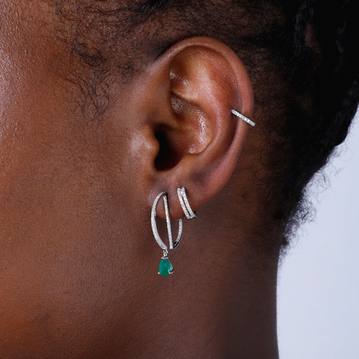 Minimal Half Circle Earrings