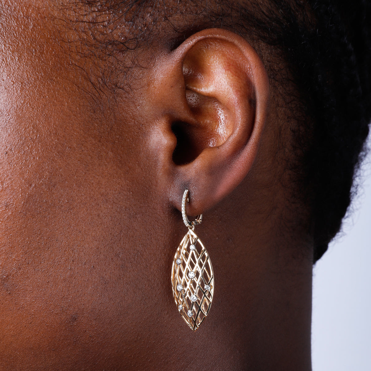 Hanging Mesh Earrings