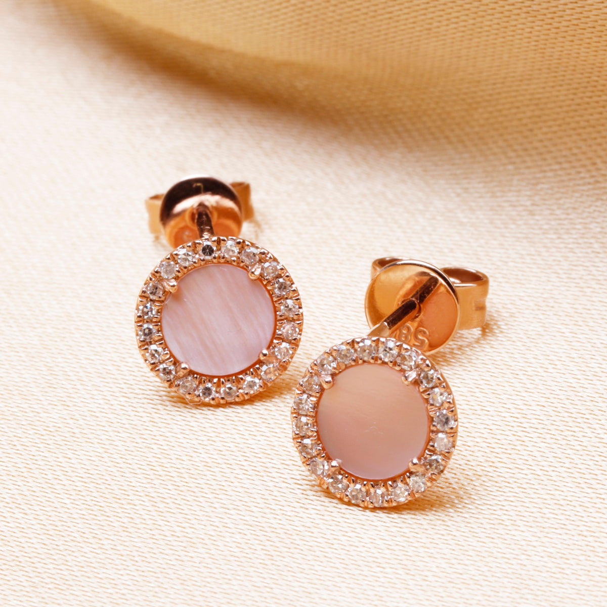 Delicate Round Studs