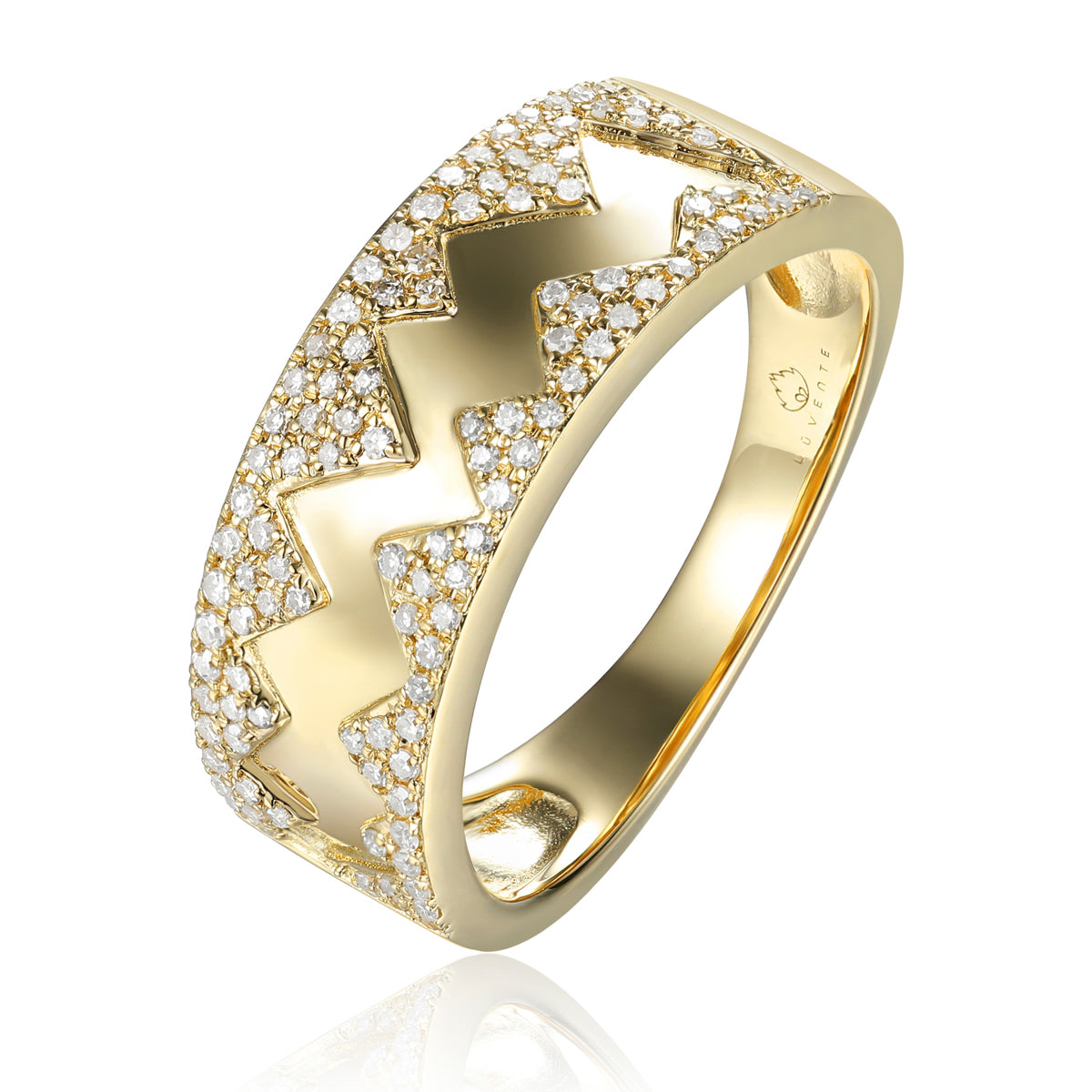 Statement ZigZag Diamond Ring