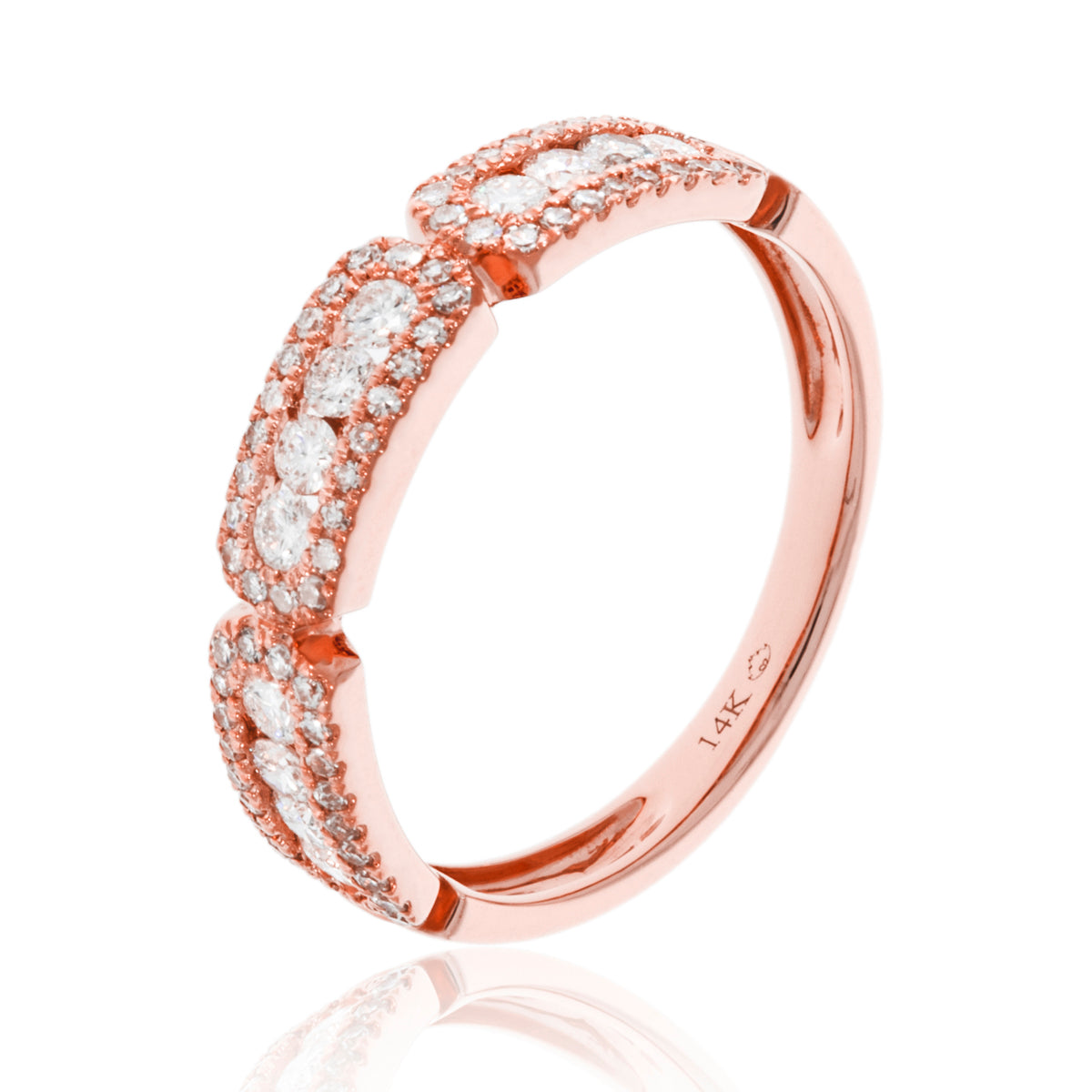 Discover our Art Deco Band Rings. Handcrafted jewelry featuring stunning diamonds and precious gems