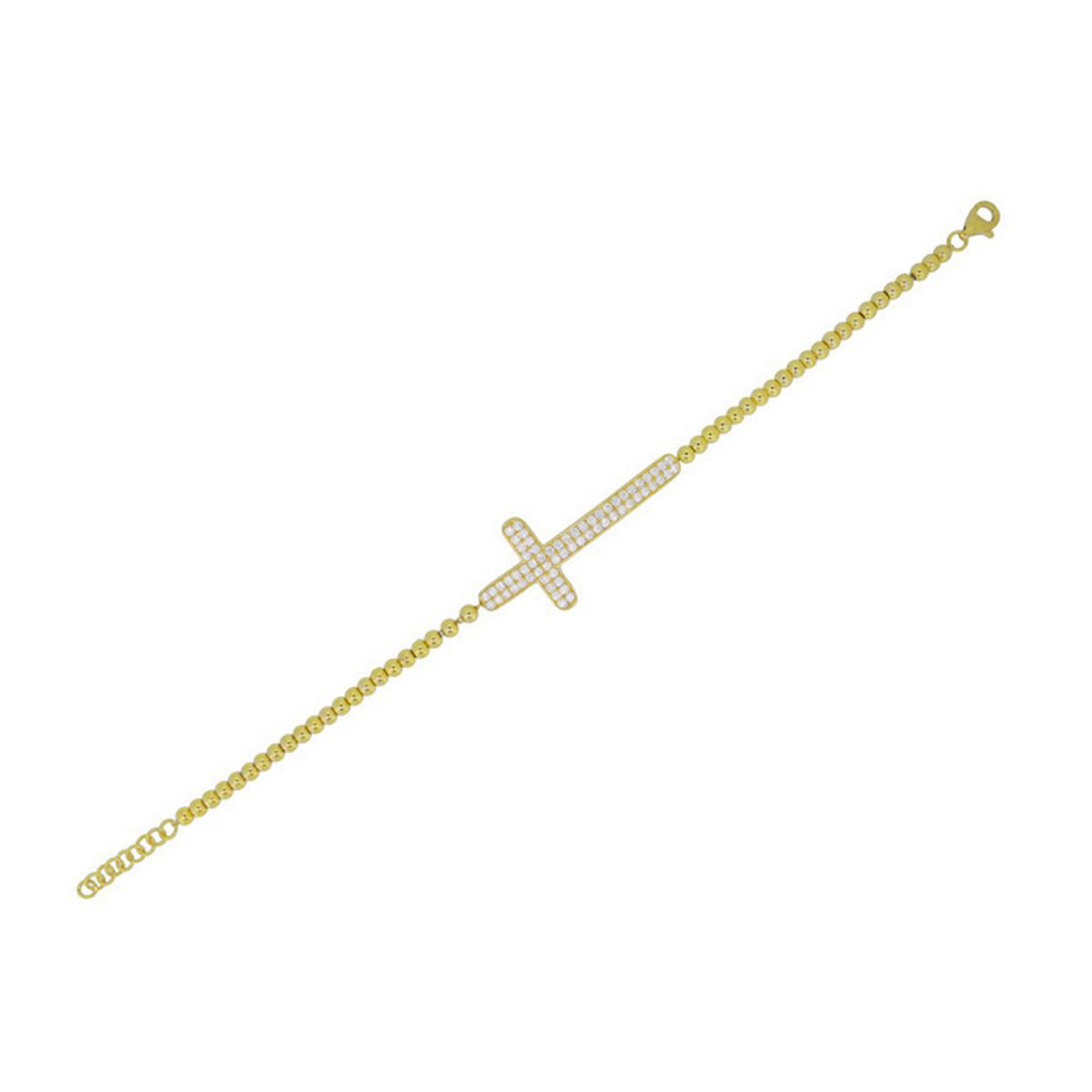 Side Cross Bracelet