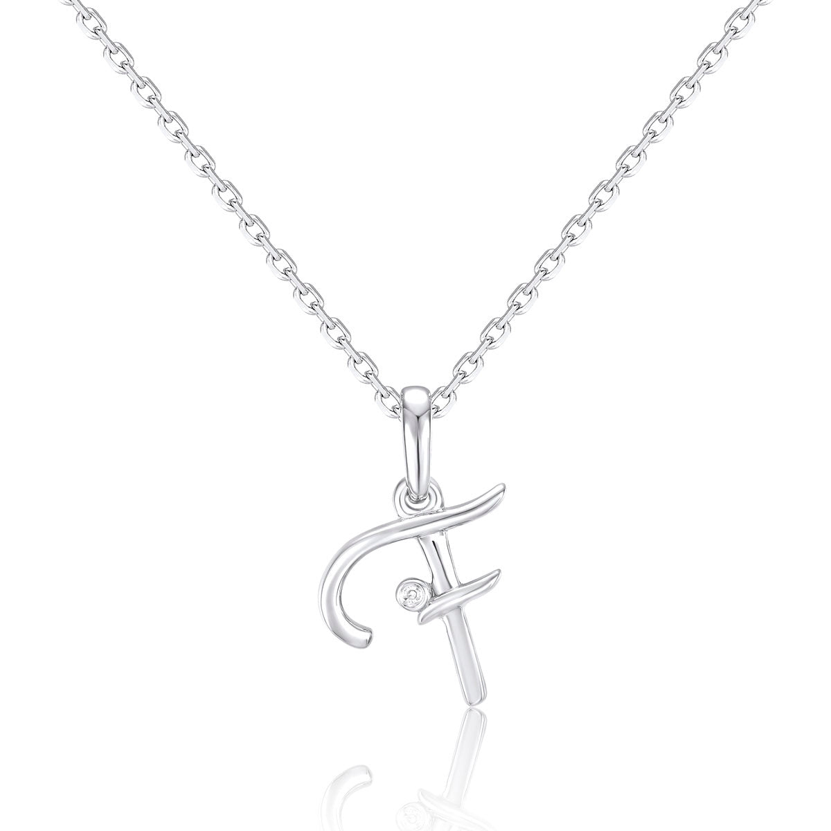 Cursive Initial Necklace
