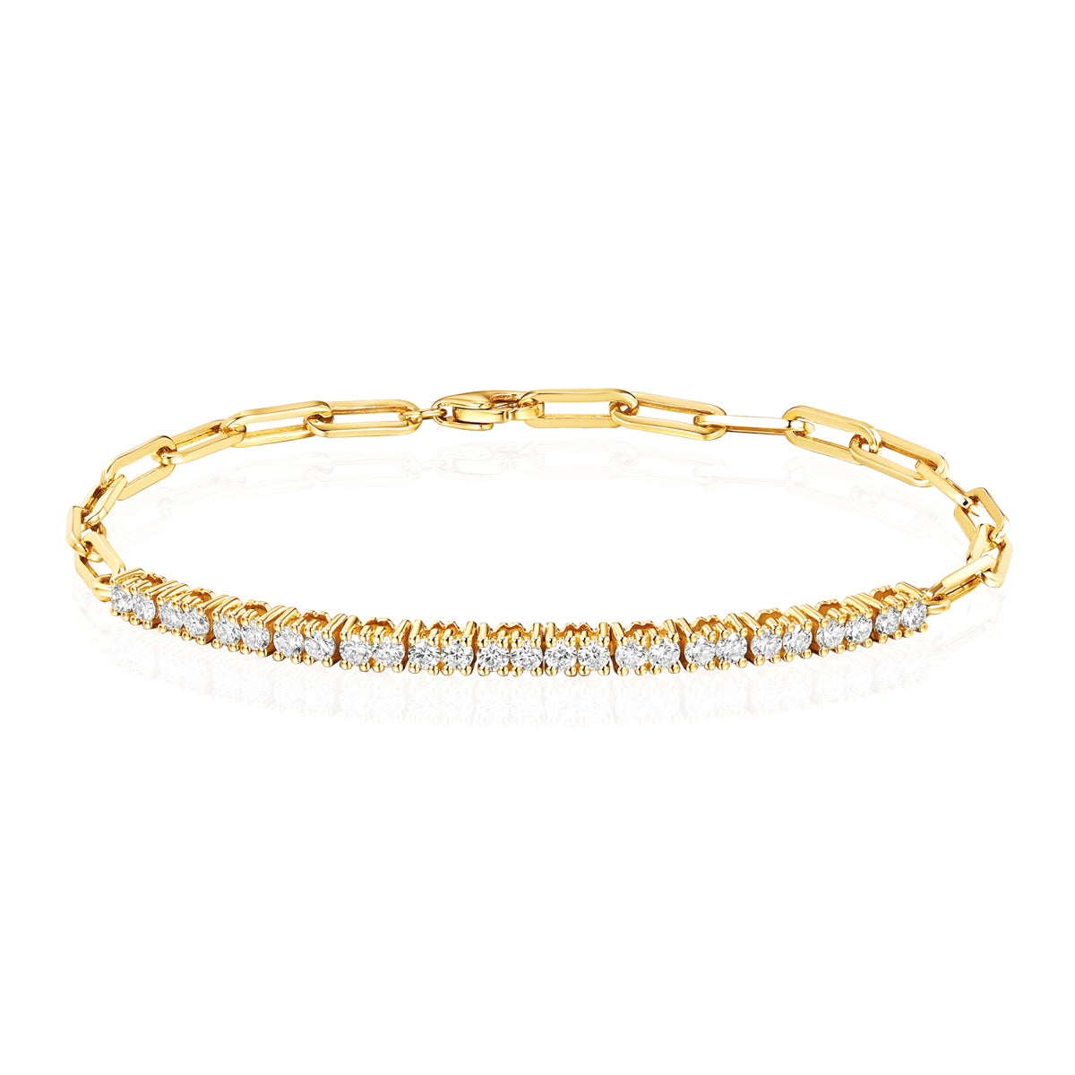 Alexis Diamond Chain Bracelet