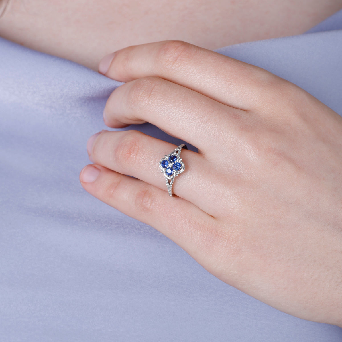 Albaharma ring collection. Stunning emerald ring with diamond accents.