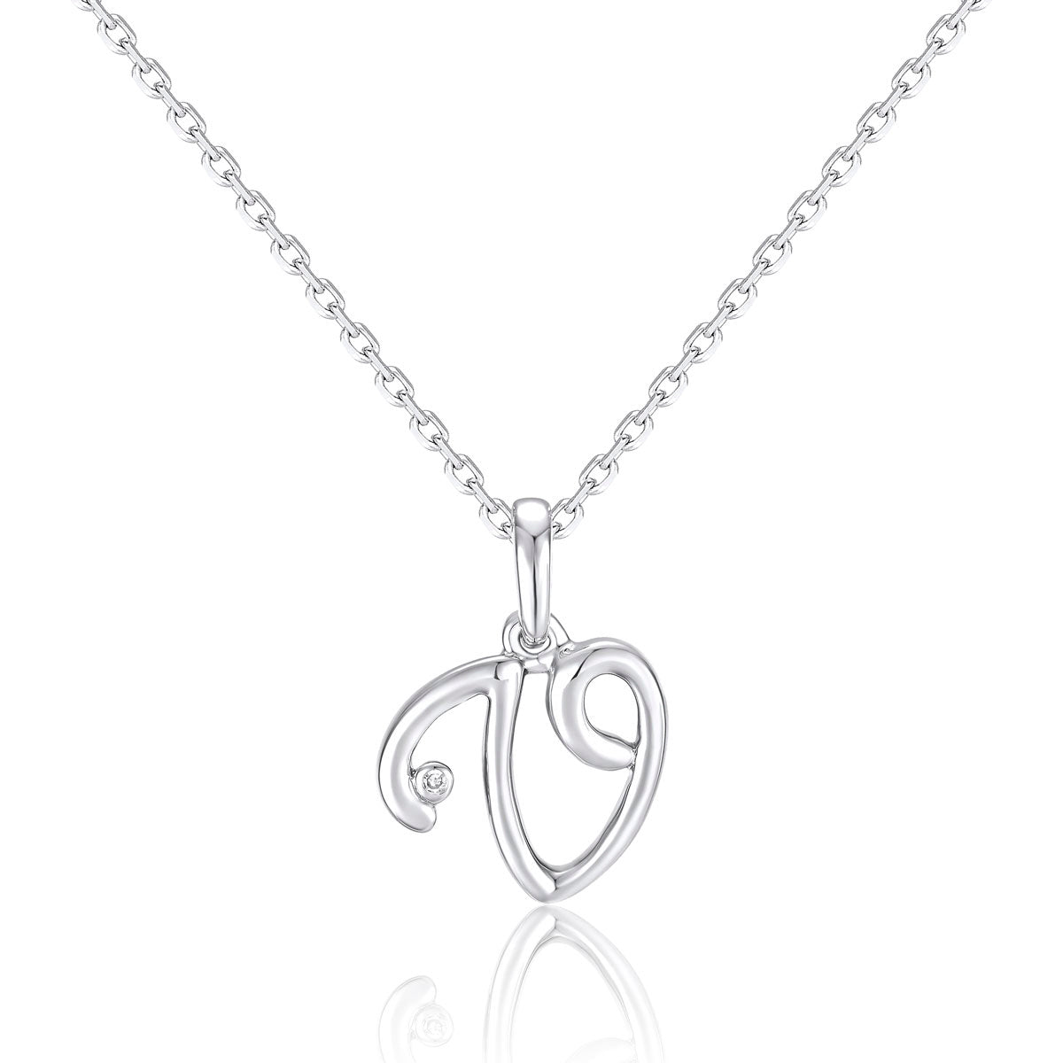 Cursive Initial Necklace