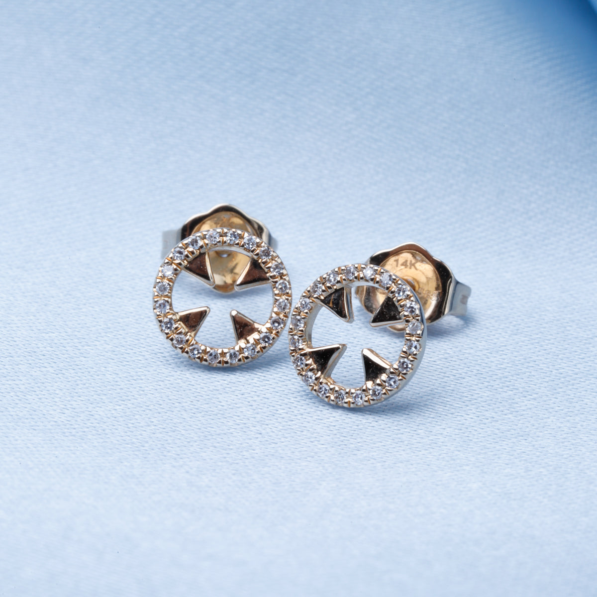 Cross Stud Earrings