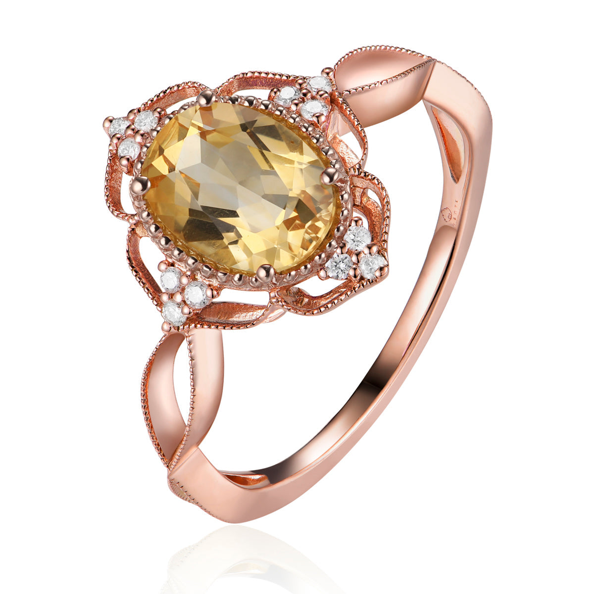 Floral Frame Ring