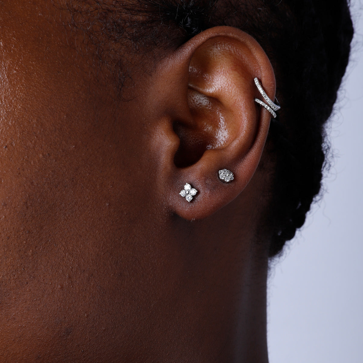 Minimal Flower Studs