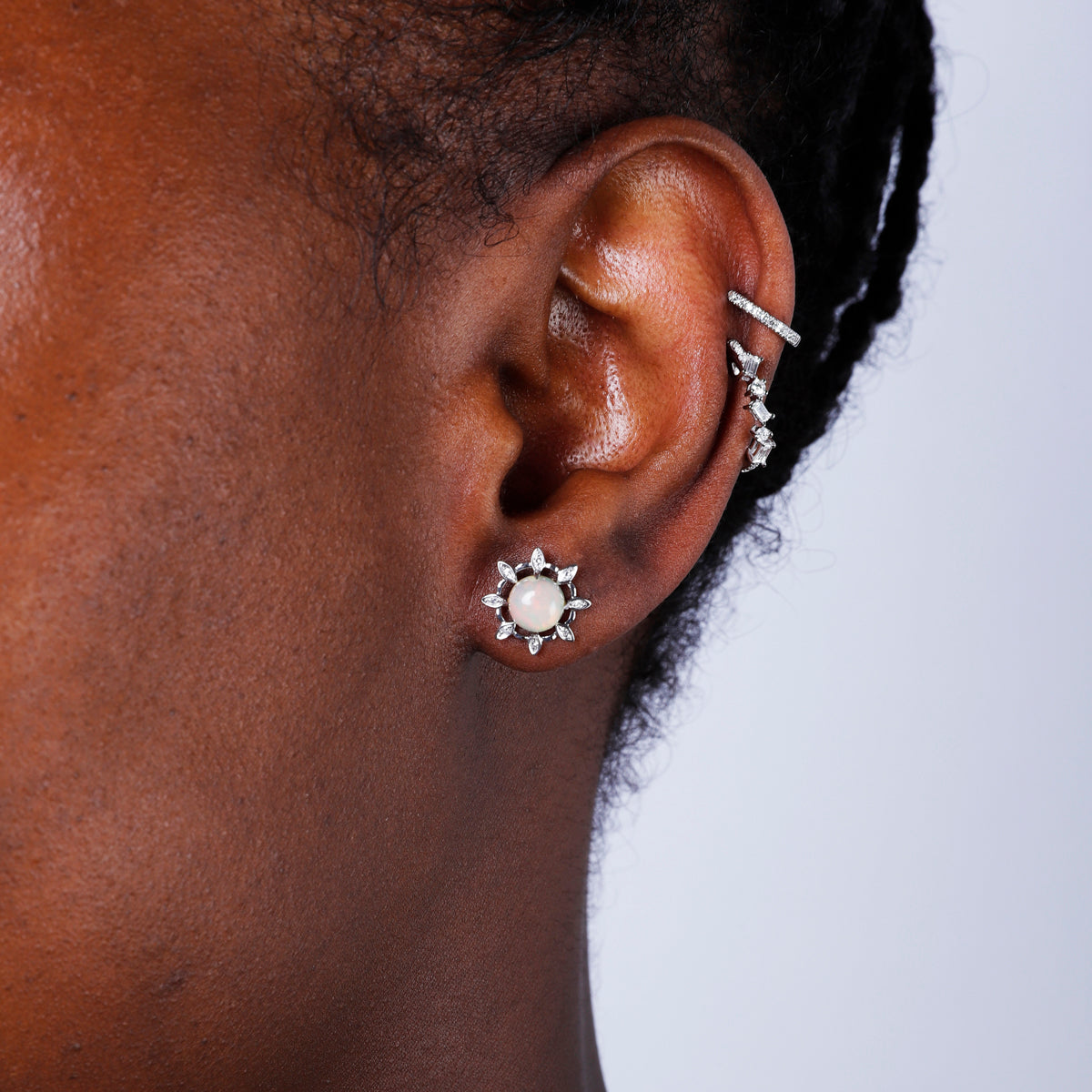 Vintage Floral Studs