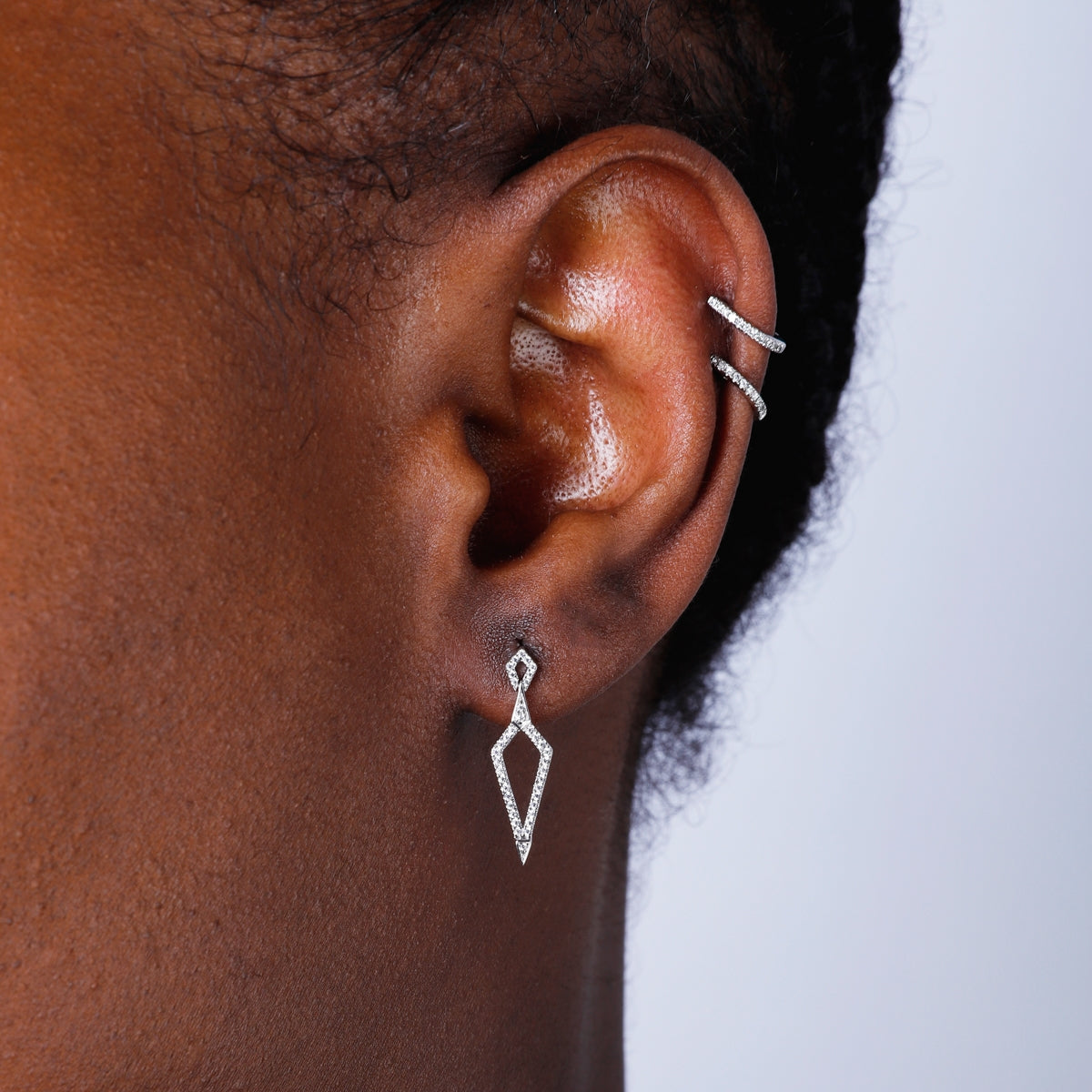 Kite Diamond Earrings