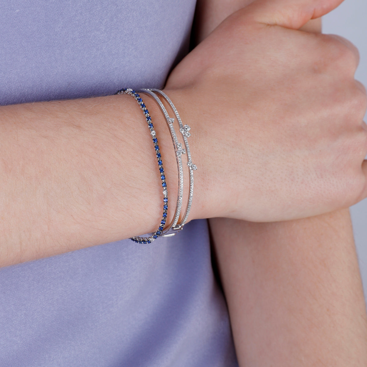 Two Strand Triad Bangle
