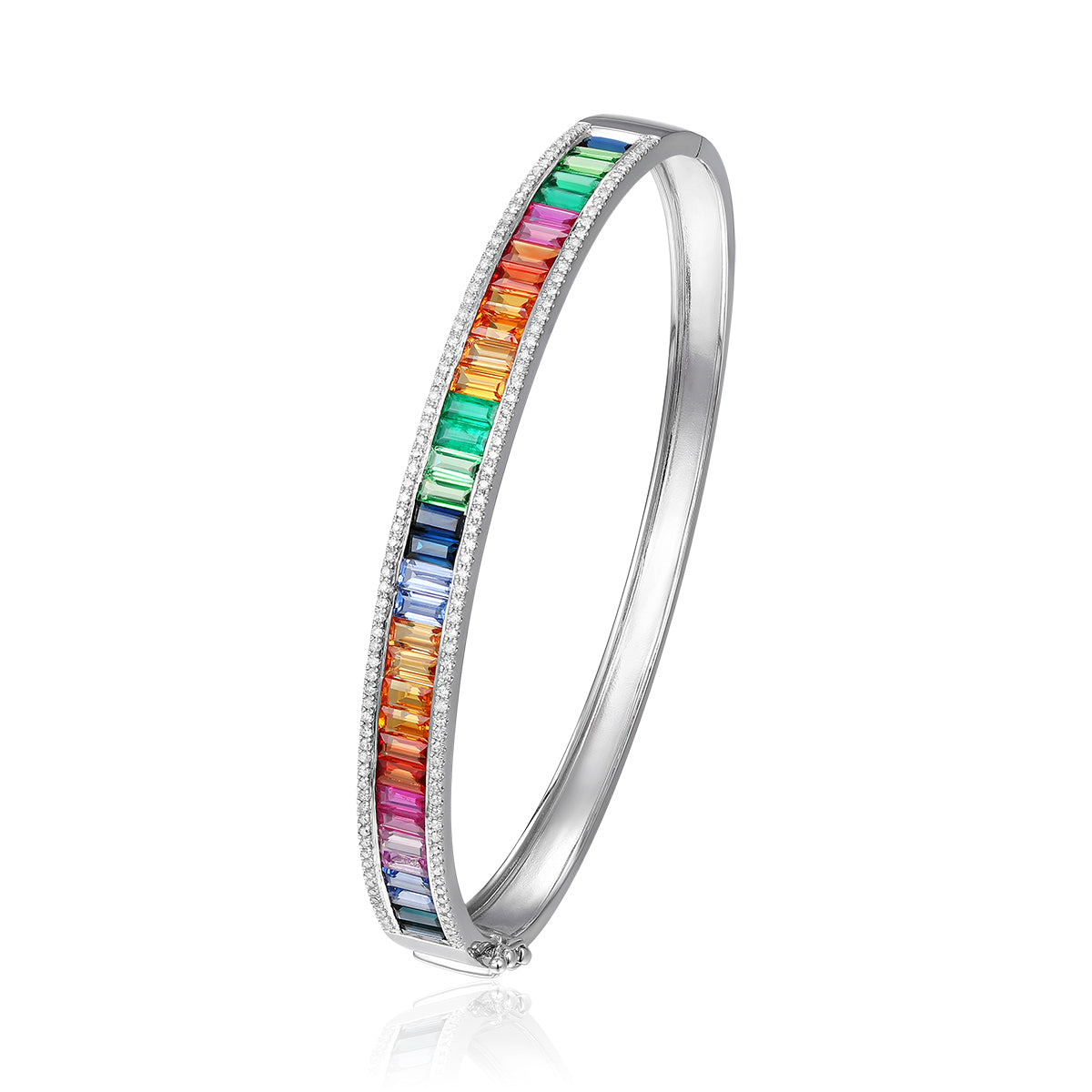 The Luxe Iris Bangle