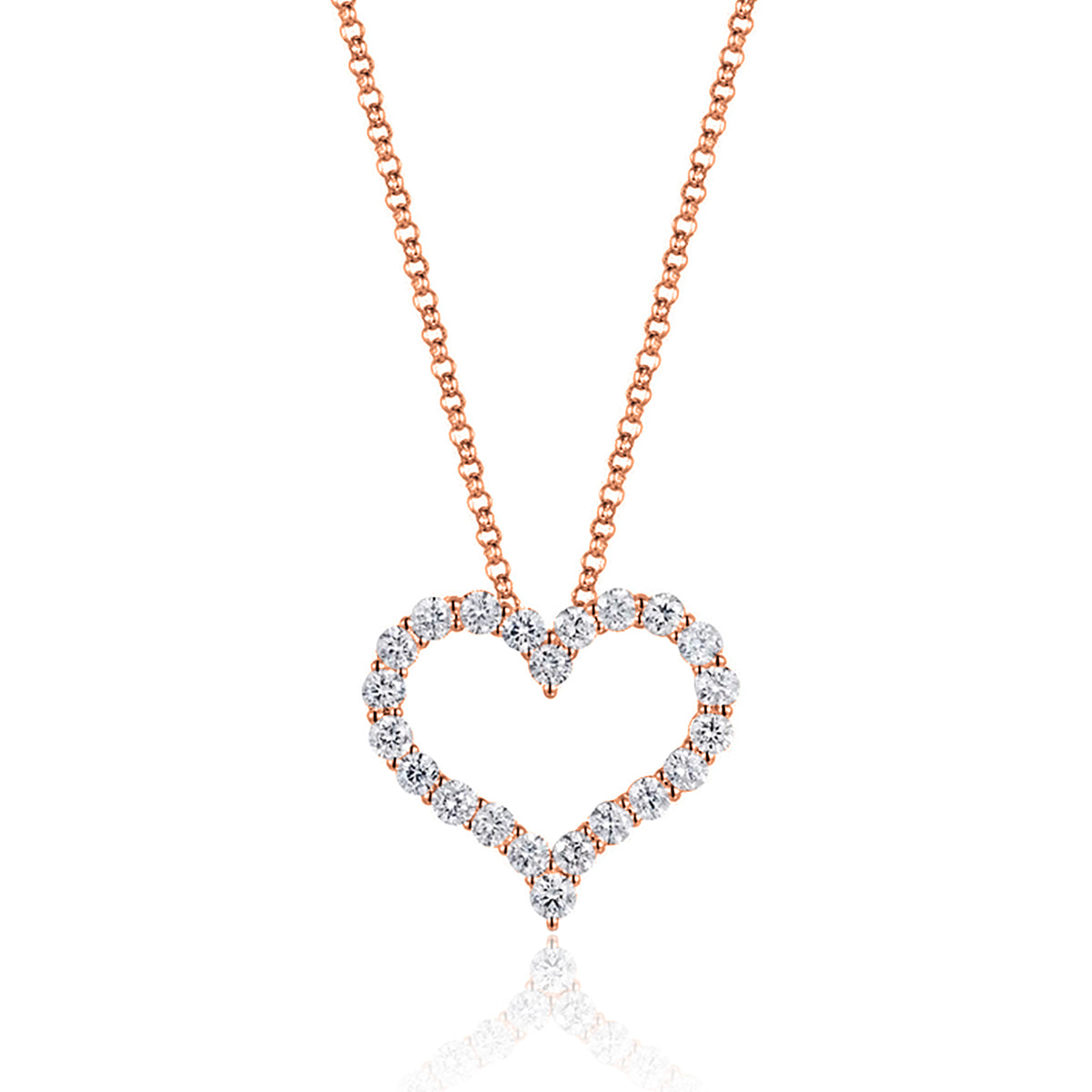 Diamond Heart Necklace