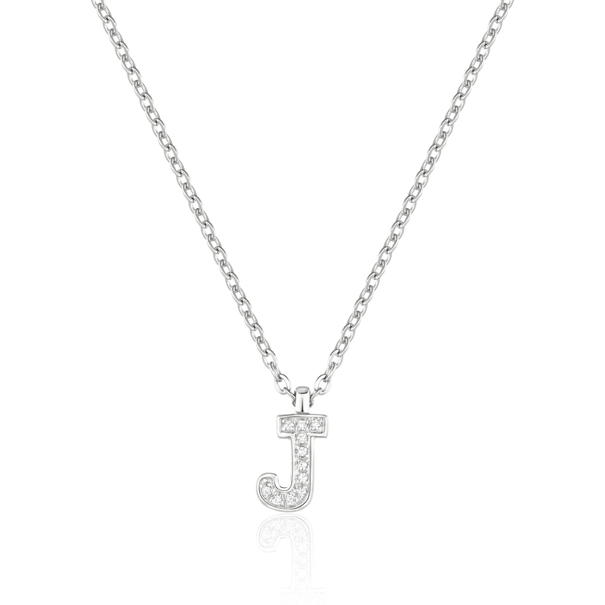 Diamond Initial Necklace