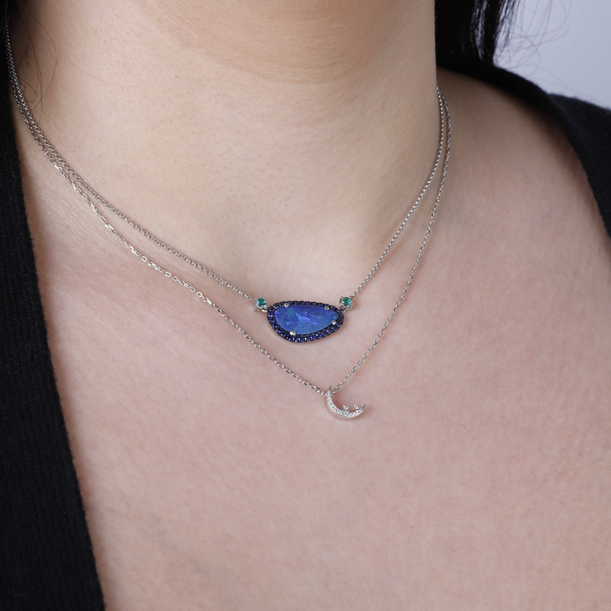 Opal Stone Necklace