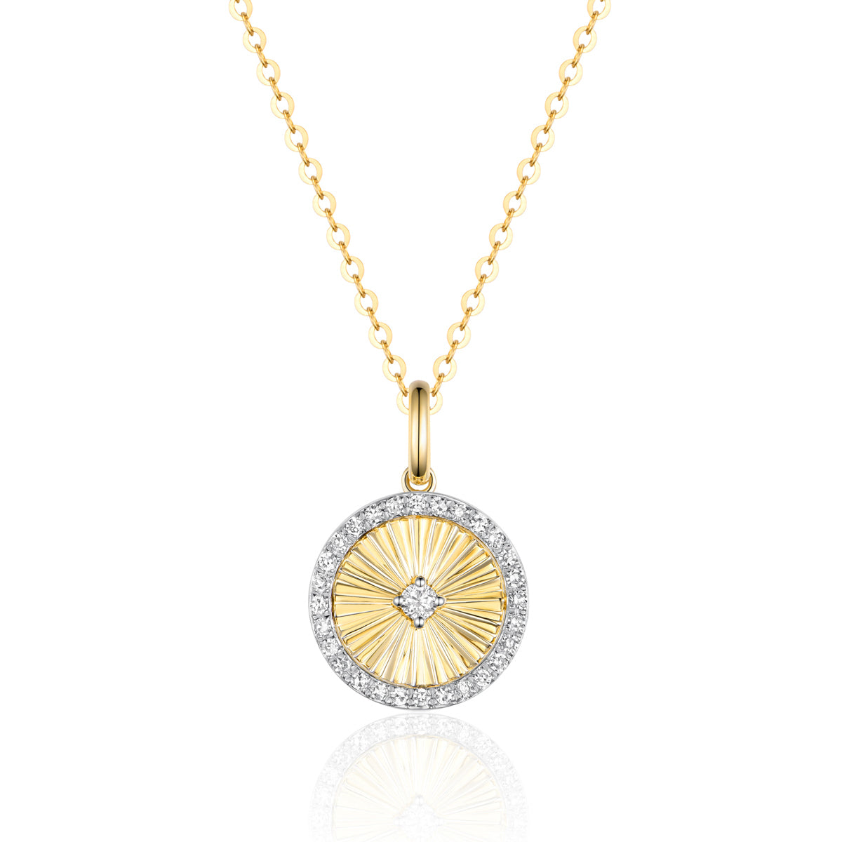 Medallion Round Necklace